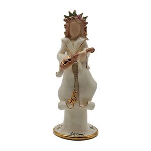 Blue Sky Clayworks Harmony Angel Candle Holder 8.5" Heather Goldminc 9/11/2001